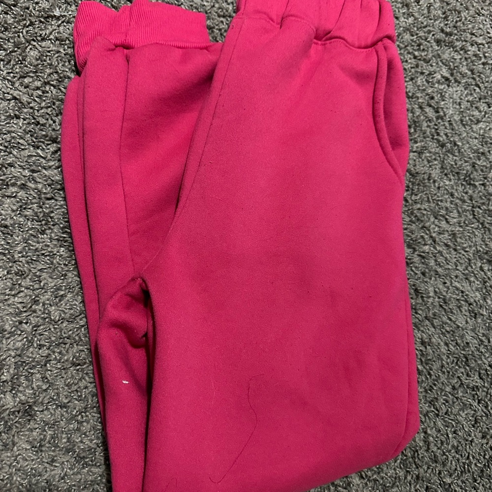 Kids Pink Sweatpants